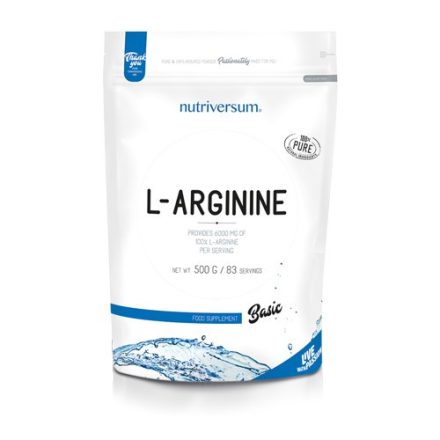 Basic L-Arginine 500g aminosav készítmény