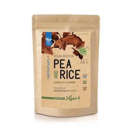 VEGAN Pea&Rice Vegan Protein csokoládé íz