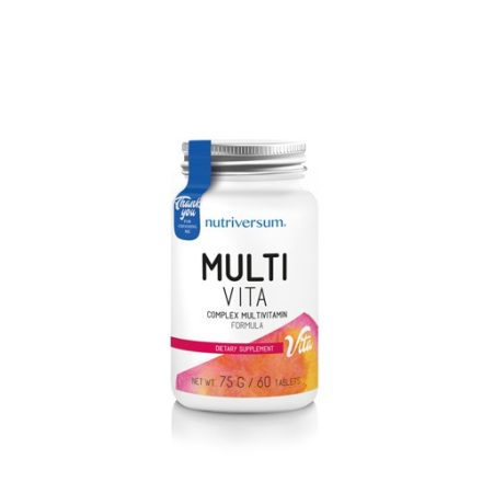 A Multi Vita 60 tabletta több féle vitamint tartalmazó termék