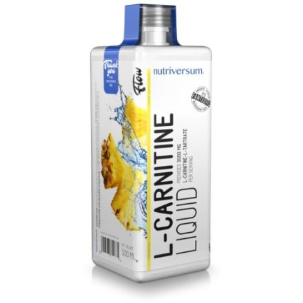 FLOW L-Carnitine 3000mg - 500ml l-karnitin tartalmú diétás termék folyékony formában