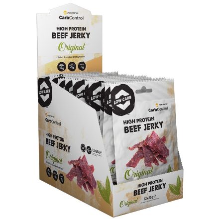 High Protein Beef Jerky - original füstölt marhahúsból készült fehérjeforrás