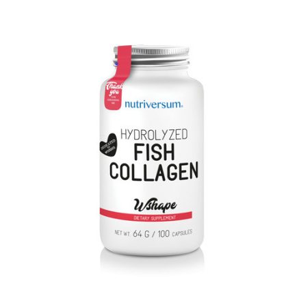Nutriversum WSHAPE Fish Collagen Hydrolyzed 100 kapszula