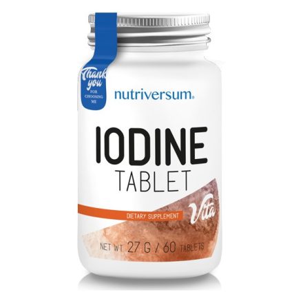 Nutriversum Jódtabletta VITA Iodine 60 tabletta