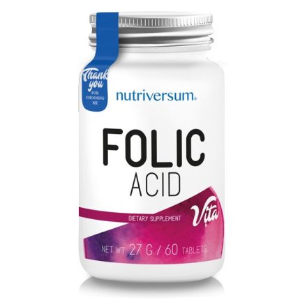 Nutriversum VITA Folic Acid 60 tabletta