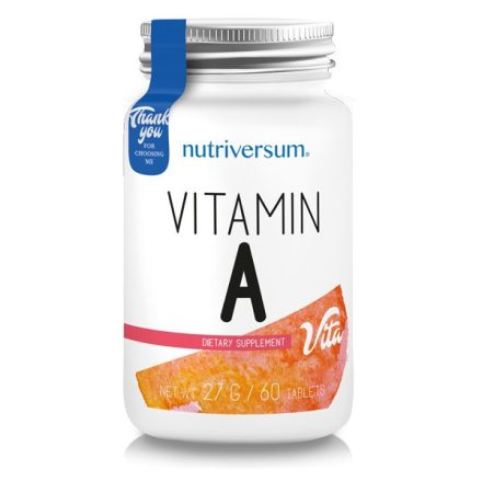 Nutriversum VITA Vitamin A 60 tabletta
