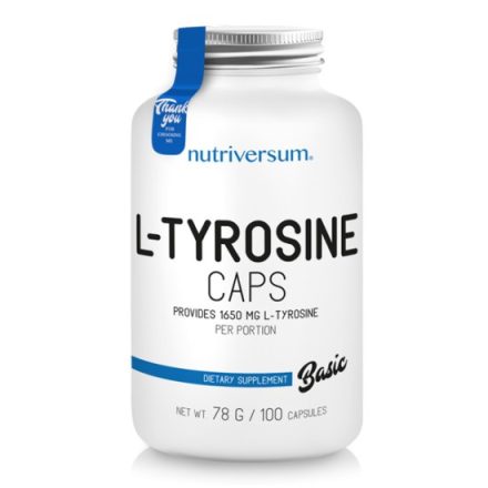 Nutriversum BASIC L-Tyrosine Caps 100 kapszula