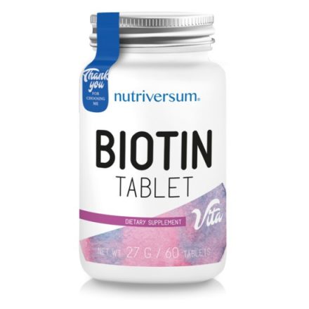 Nutriversum VITA Biotin 60 tabletta