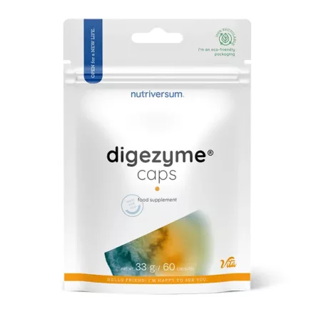 Nutriversum Digezyme emésztőenzim 60 kapszula