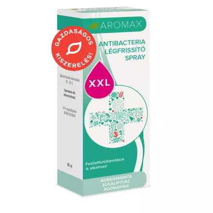 ANTIBACTERIA Borsmenta-Eukaliptusz-Rozmaring 40ml spray - Aromax