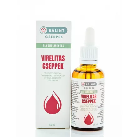 Alkoholmentes virelitas cseppek 50ml - Bálint Cseppek