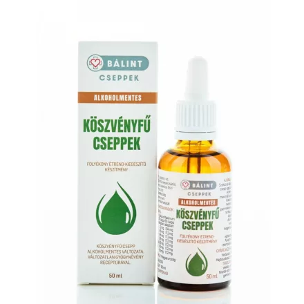 Alkoholmentes köszvényfű cseppek 50ml - Bálint Cseppek