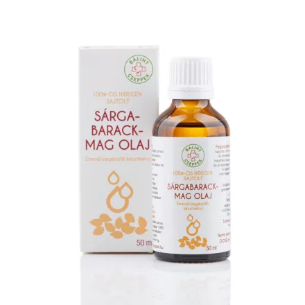 Sárgabarackmag-olaj 50ml - Bálint Cseppek
