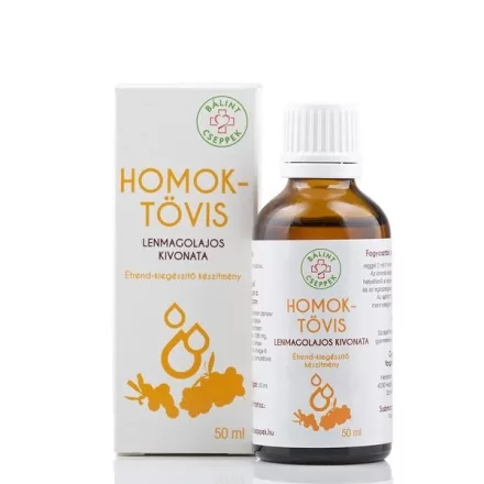 Homoktövis olajos kivonata 50ml - Bálint Cseppek