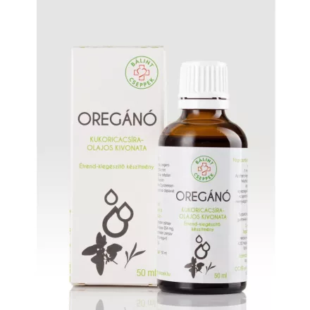 Oregánó olajos kivonata 50ml - Bálint Cseppek
