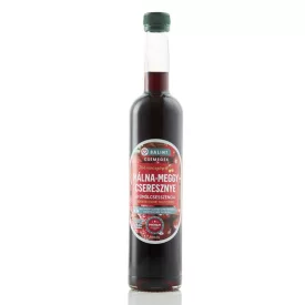   Málna - meggy - cseresznye gyümölcsesszencia 0,5 l - Bálint Csemegék