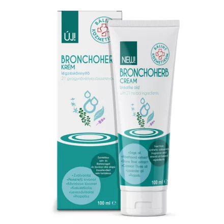 Bronchoherb krém 100ml - Bálint Kozmetikumok