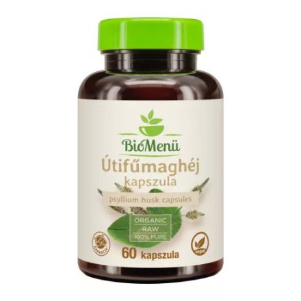 BioMenü BIO Útifűmaghéj 60 kapszula