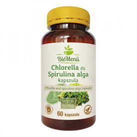   BioMenü BIO Chlorella és Spirulina Alga kapszula 60 kapszula