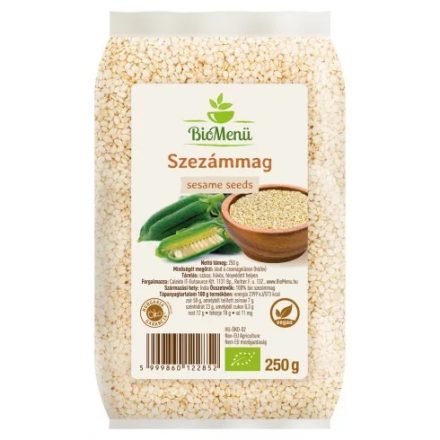 BioMenü Bio Szezámmag 250g