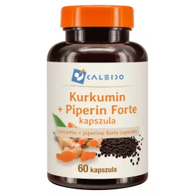 Caleido KURKUMIN + PIPERIN FORTE 60 kapszula