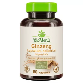 BioMenü BIO GINZENG szibériai 60 kapszula