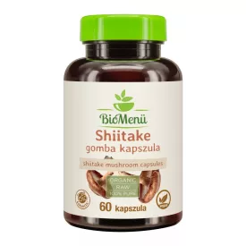 BioMenü BIO SHIITAKE gomba 60 kapszula