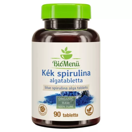 BioMenü BIO KÉK SPIRULINA ALGA 90 tabletta
