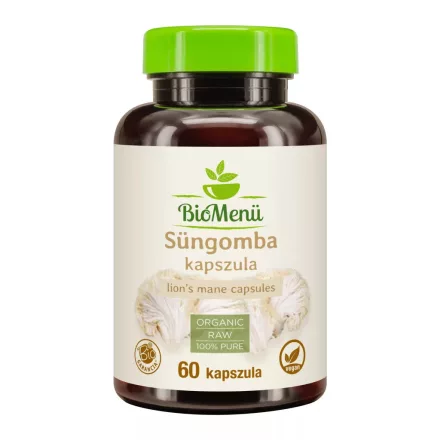 BioMenü BIO SÜNGOMBA 60 kapszula