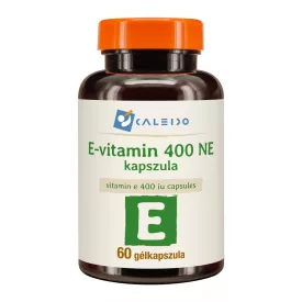 Caleido E-VITAMIN 400 NE 60 gélkapszula