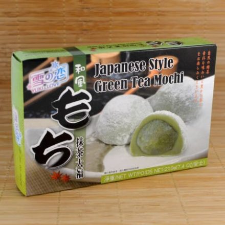 Mochi zöld teás japán édesség 210g
