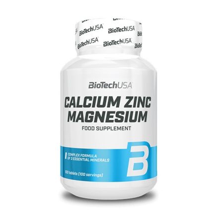 BioTechUSA Calcium Zinc Magnesium 100 tabletta