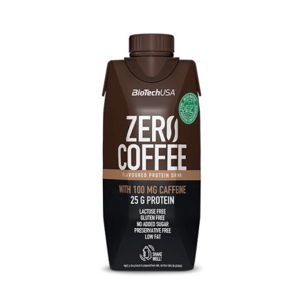 BioTechUSA Zero Coffee Fehérjeital 330ml