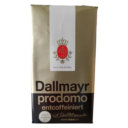 Dallmayr Prodomo Koffeinmentes őrölt kávé 500g