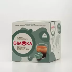   Gimoka Espresso Cremoso Dolce Gusto kompatibilis kapszula (16 db kapszula)