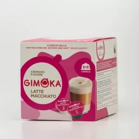   Gimoka Latte Macchiato Dolce Gusto kompatibilis kapszula (16 db kapszula)