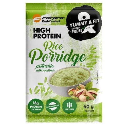 Forpro - Carb Control High Protein Rice Porridge with pistachio 1 karton (60gx20db)