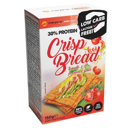 Forpro - Carb Control 30% Protein Crisp Bread - Tomato & Provence Spice 150g