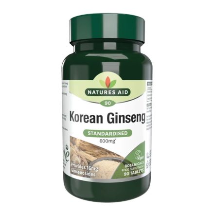 Natures Aid Koreai Ginzeng 600mg 90 tabletta