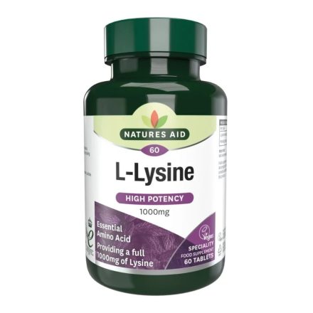 Natures Aid L-Lysine 1000 mg 60 tabletta