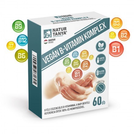 Vegán B-vitamin Komplex 60 tabletta