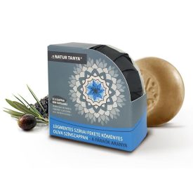 Najel fekete köményes szíriai Oliva színszappan 100g