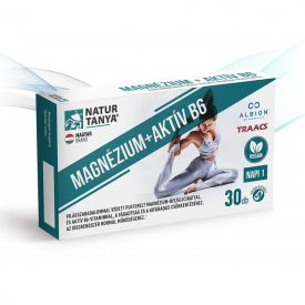 Vegán MAGNÉZIUM + AKTÍV B6 30 tabletta