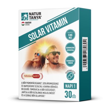 Natur Tanya® SOLAR VITAMIN 30 kapszula (napozó vitamin)