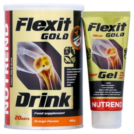 Nutrend Flexit Gold Drink professzionális ízületvédő flexit géllel