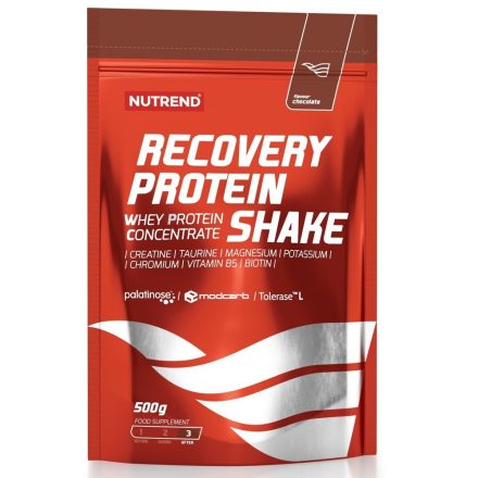 Nutrend Recovery Protein Shake 500g fehérje intenzív sporttevékenységekhez