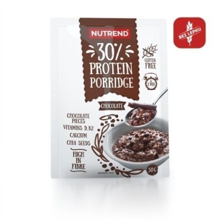 Nutrend Protein Porridge Zabpehely kása protein desszert