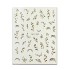 Körömmatrica - Golden Leaves - Perfect Nails