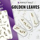 Körömmatrica - Golden Leaves - Perfect Nails
