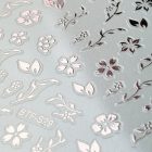 Körömmatrica - Rose Gold Flowers - Perfect Nails