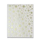 Körömmatrica - Golden Snowflakes - Perfect Nails